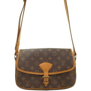 Louis Vuitton Monogram Leather Brown Sologne Shoulder Bag